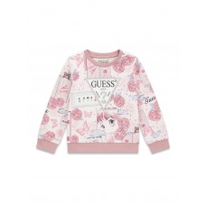 GUESS φούτερ μπλούζα παιδική K6YQ04K3845-PMN3 ροζ